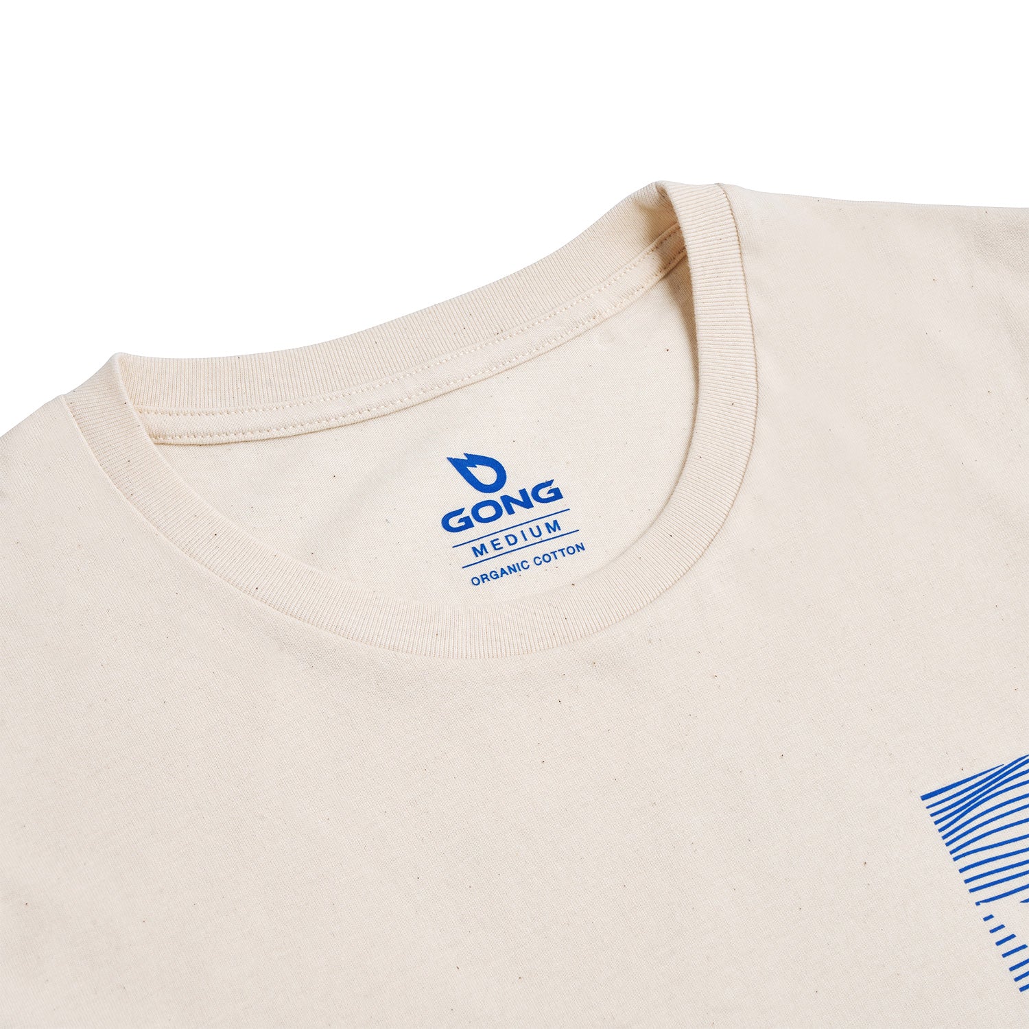 GONG | Graphic Swell Unisex T-Shirt in Organic Cotton