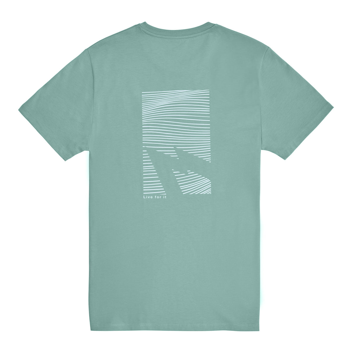 GONG | Graphic Swell Unisex T-Shirt in Organic Cotton