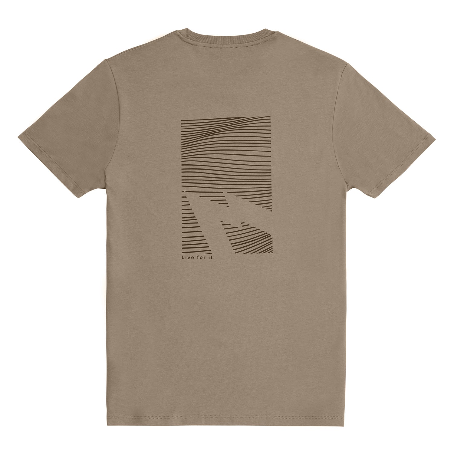 GONG | Graphic Swell Unisex T-Shirt in Organic Cotton