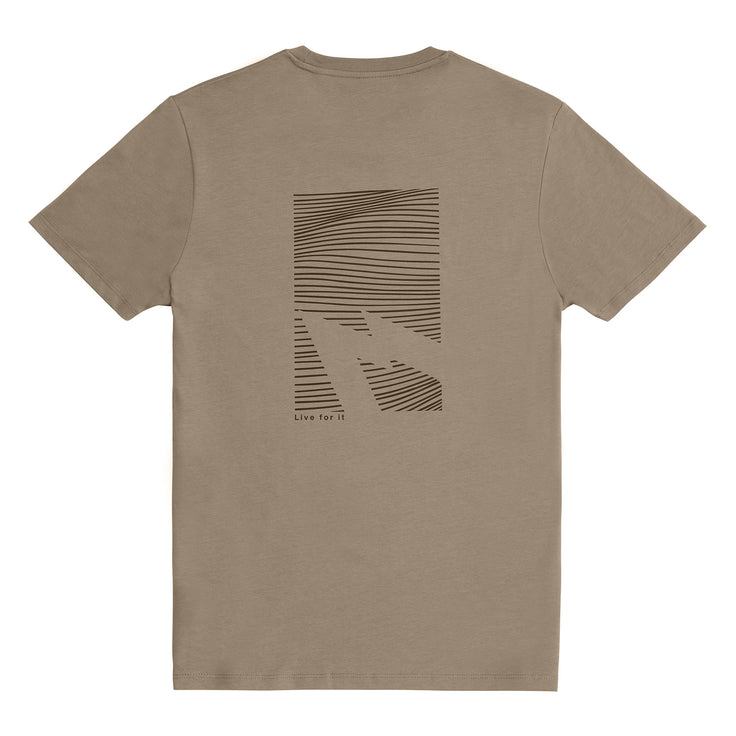 GONG | T-Shirt Graphic Swell Unisexe en Coton Biologique