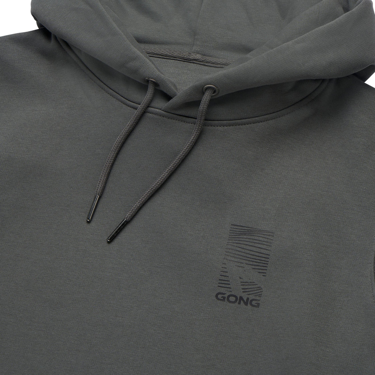 GONG | Unisex Graphic Swell Hoodie in Organic Cotton.