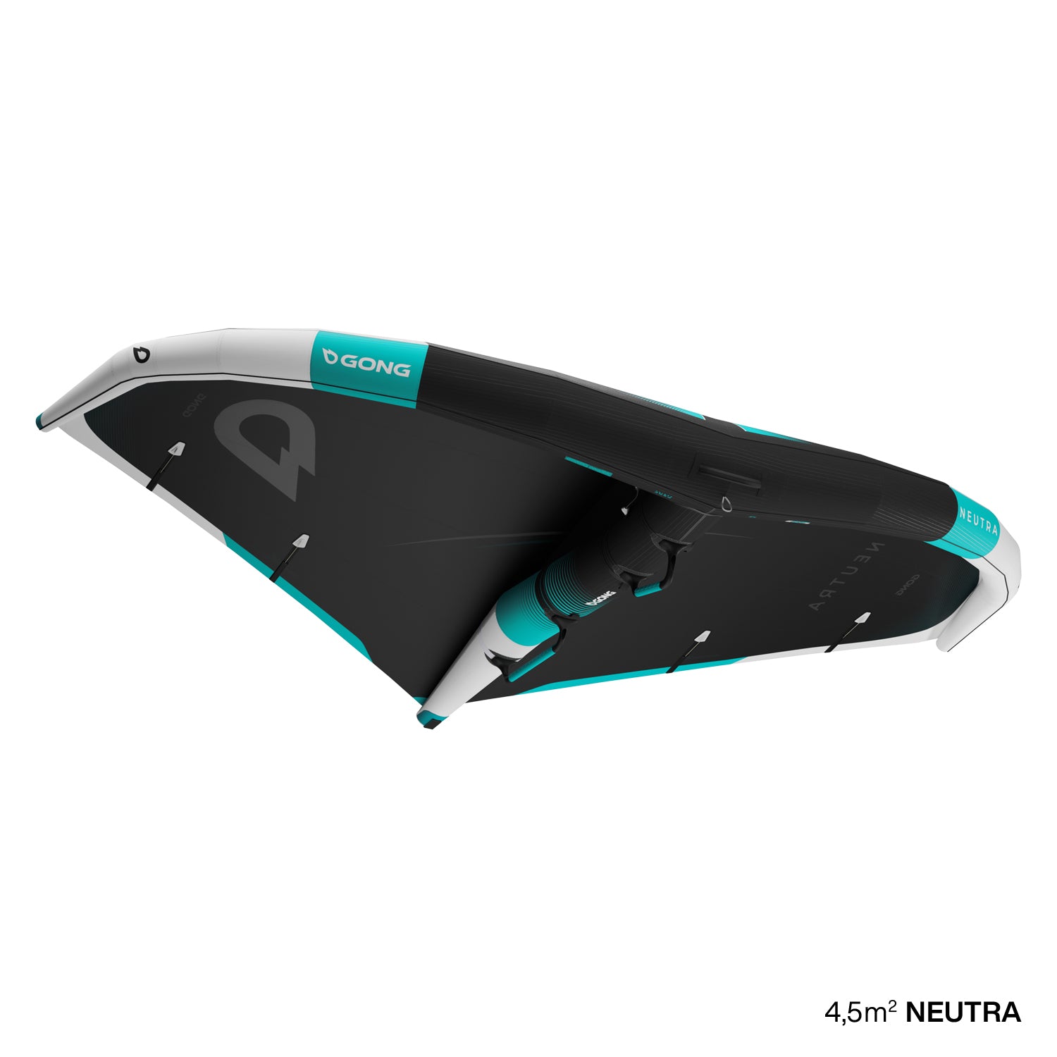 The smooth and precise wing for surfing and riding with total fluidity.