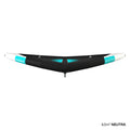 The smooth and precise wing for surfing and riding with total fluidity.