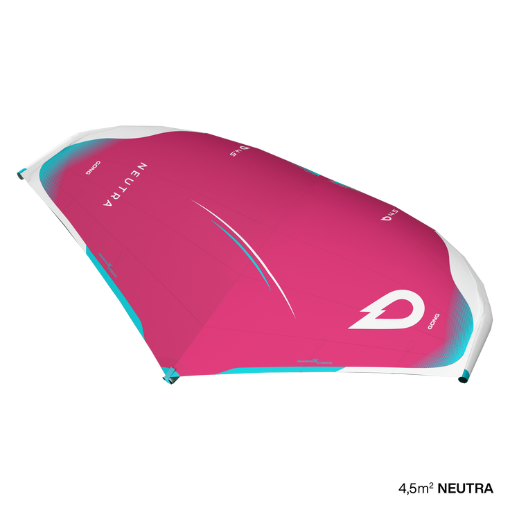The smooth and precise wing for surfing and riding with total fluidity.