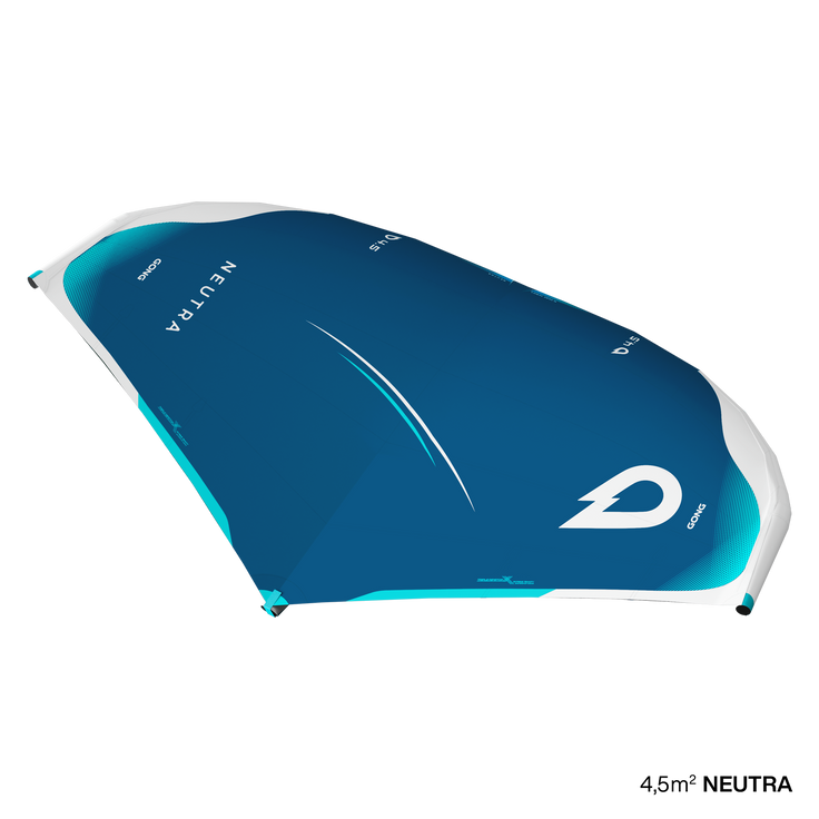 The smooth and precise wing for surfing and riding with total fluidity.