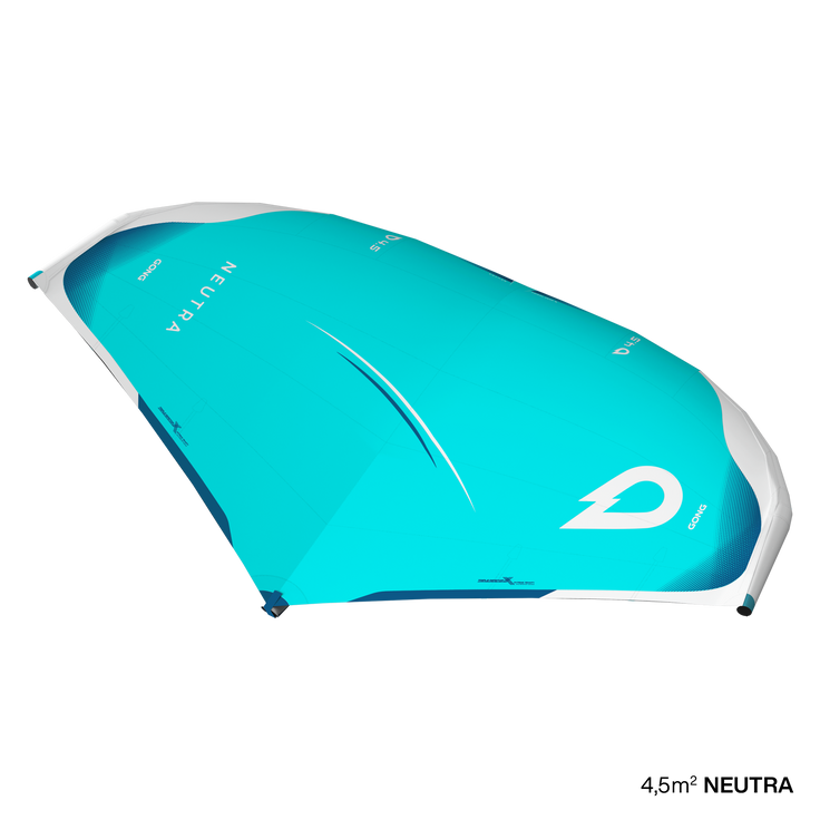 The smooth and precise wing for surfing and riding with total fluidity.