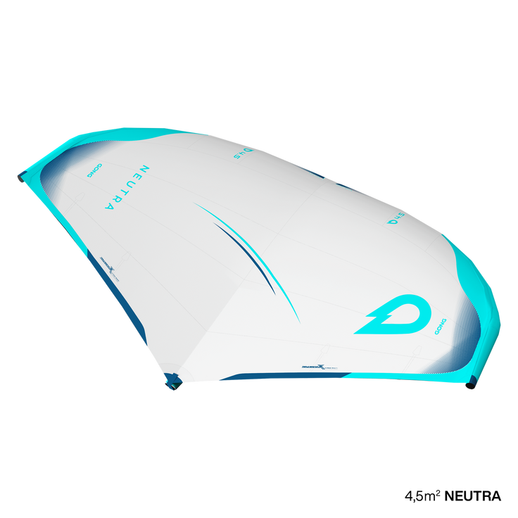 The smooth and precise wing for surfing and riding with total fluidity.