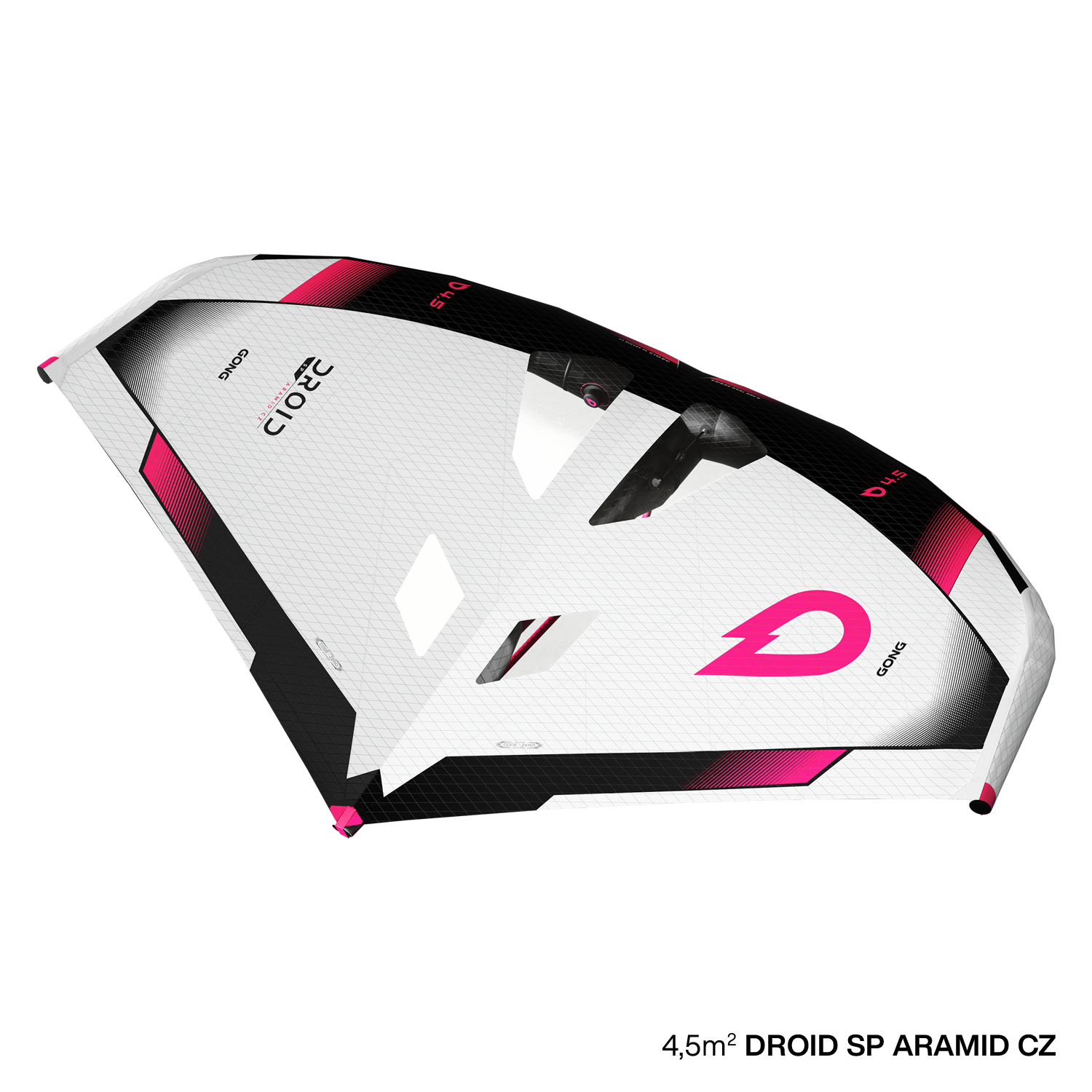 Wing Droid SP Aramid CZ - Aramid CZ 4,5 m² / Pink Second Rate 13568