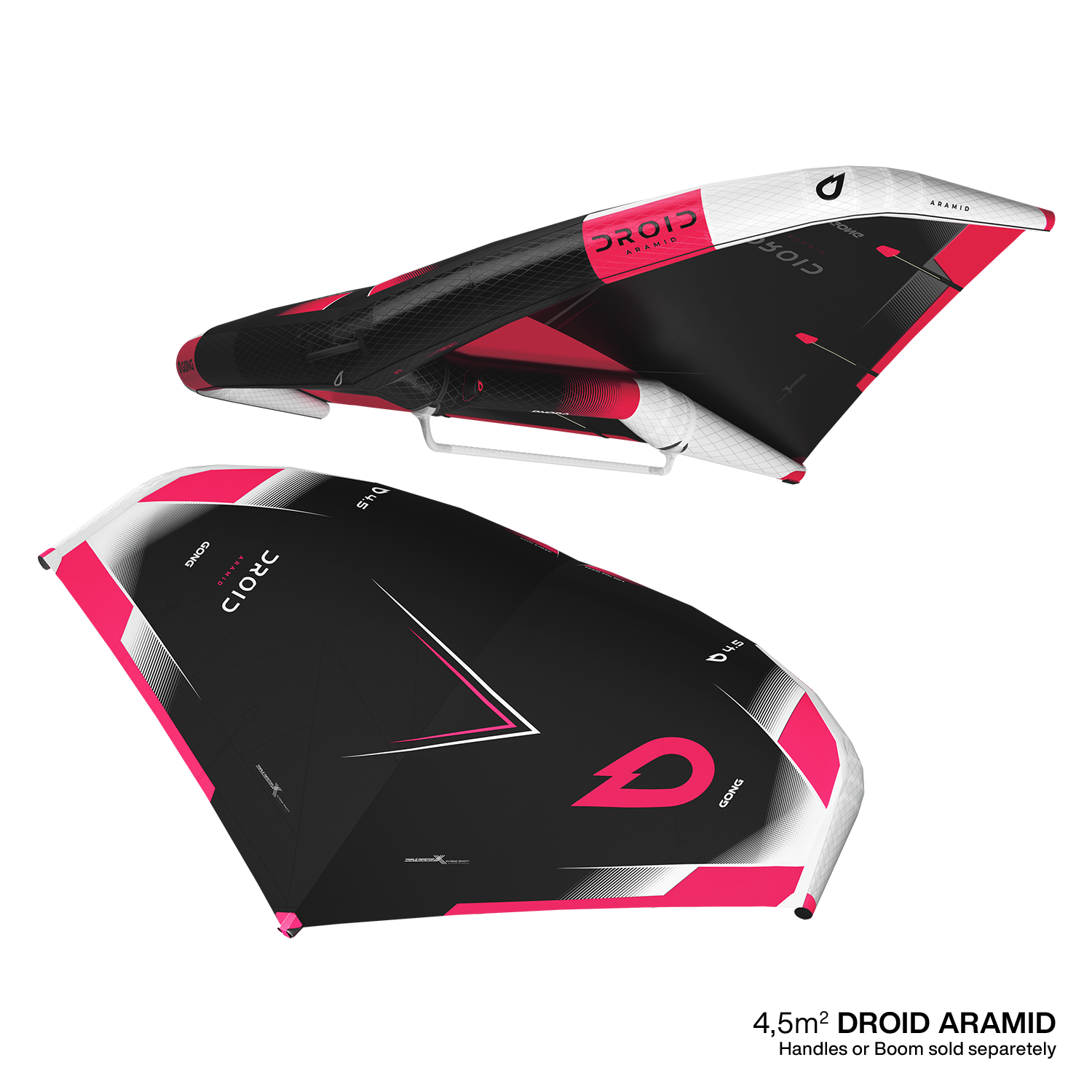 Wing Droid Aramid - Aramid 5 m² / Black Pink Second Hand 14369