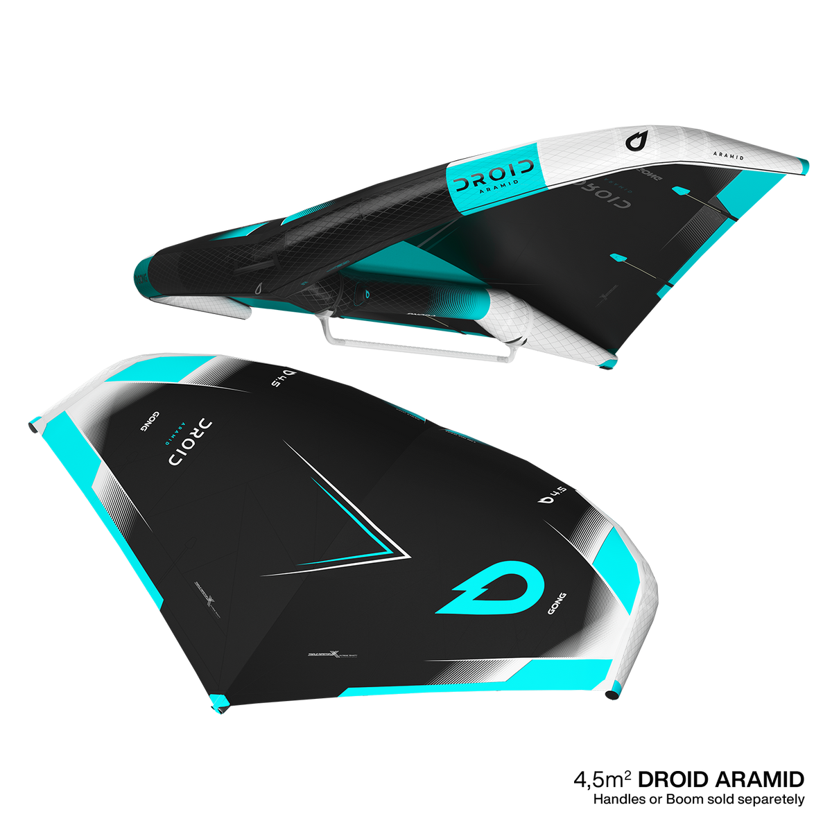 Wing Droid Aramid - Aramid 4 m² / Black Sky Blue Occasion 14832