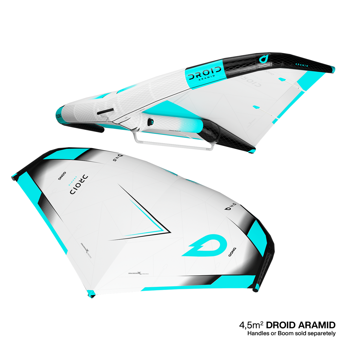 Wing Droid Aramid - Aramid 5 m² / Sky blue Occasion 14797