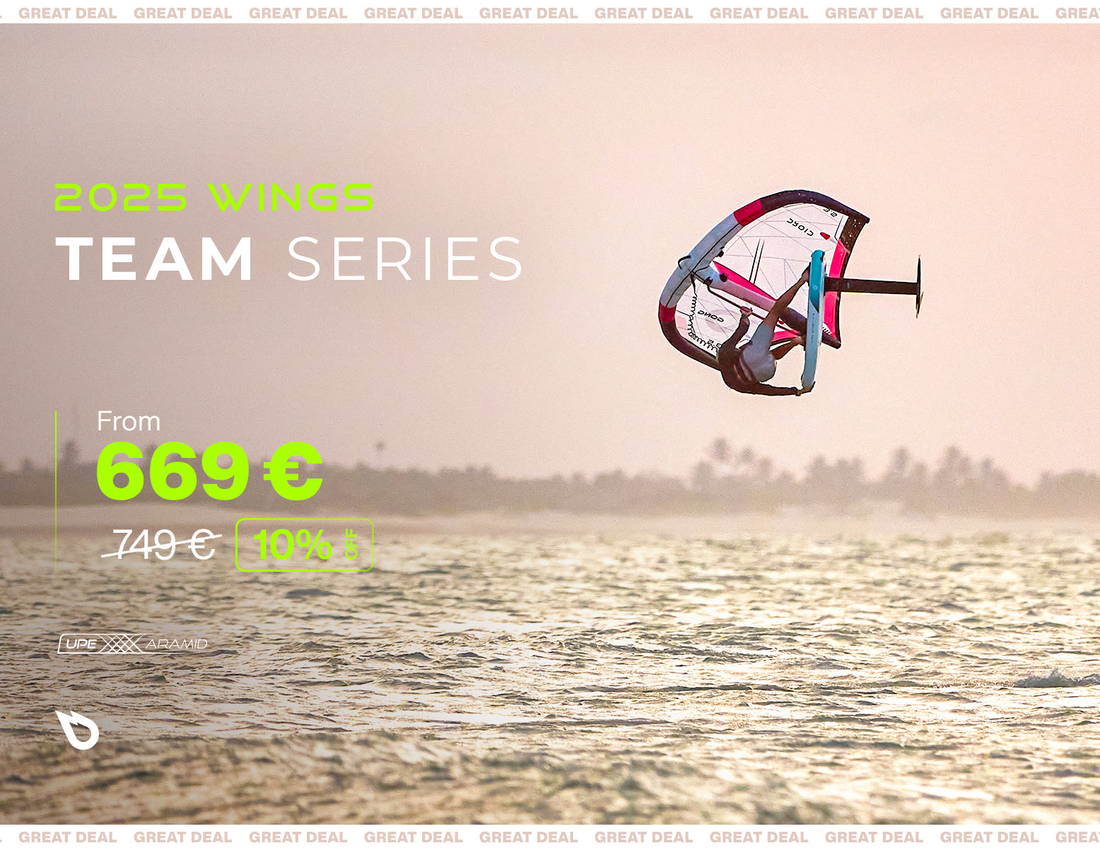 GREAT DEAL : WINGS TEAM SERIES 2025 A PARTIR DE 669 EUR !
