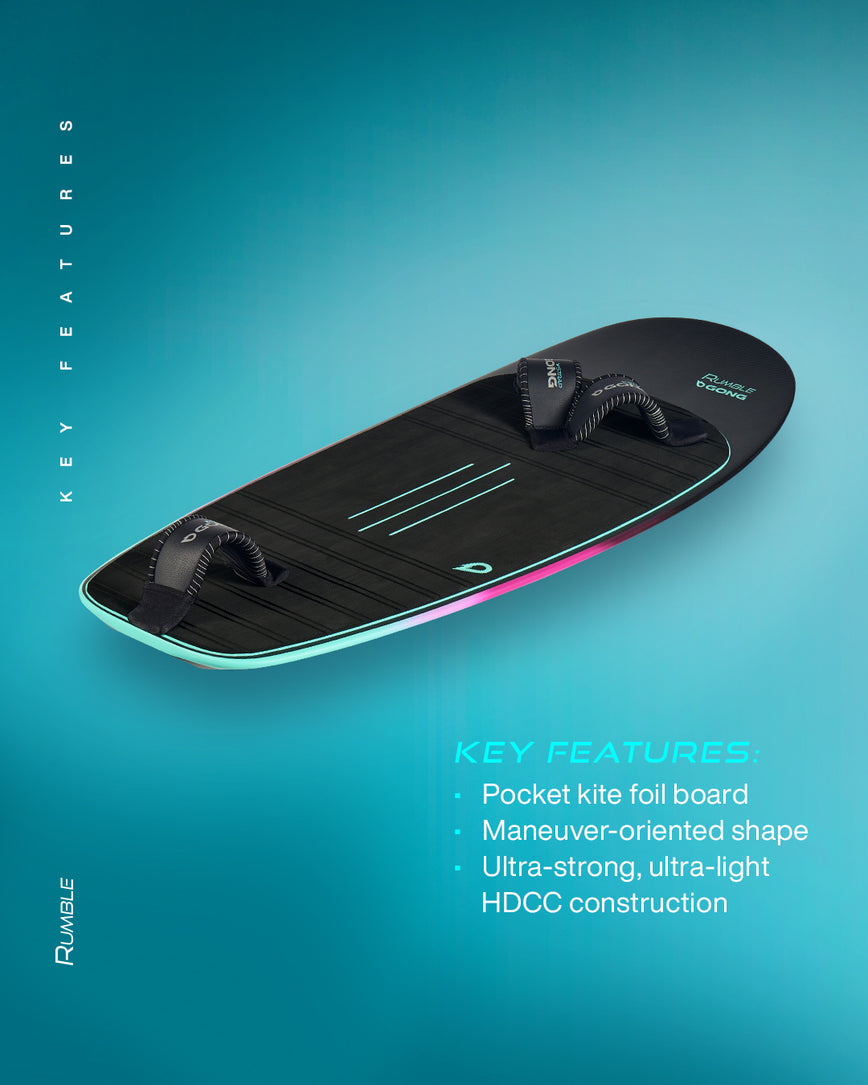 GONG | Kitefoil Board Rumble HDCC 3'8