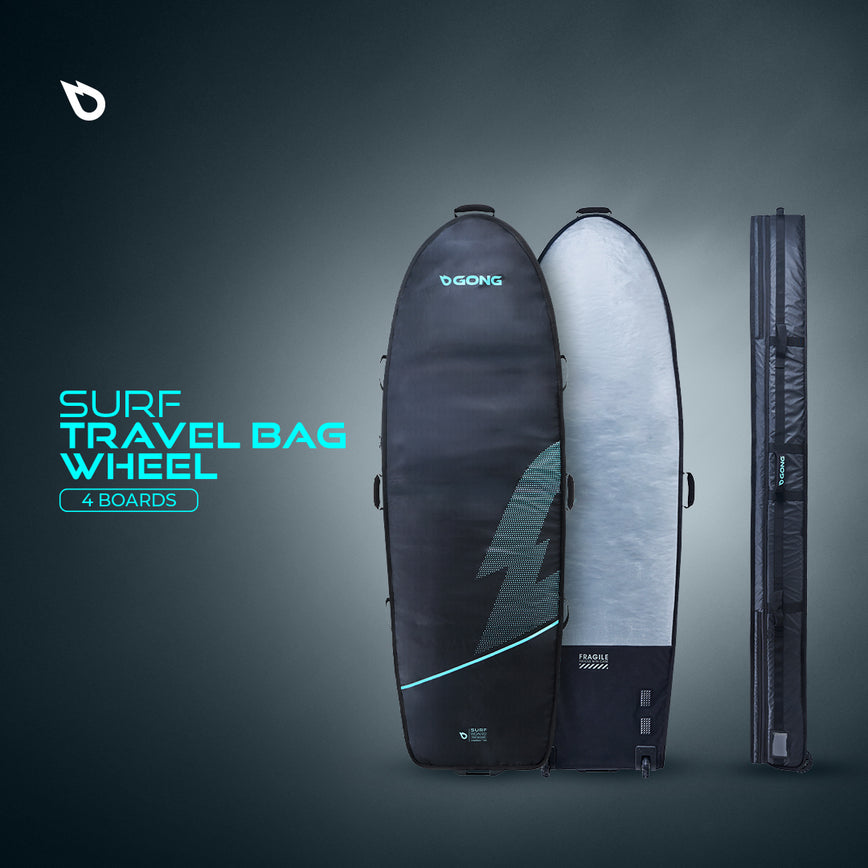 GONG | Surf Travel Bag Wheel 4 Boards