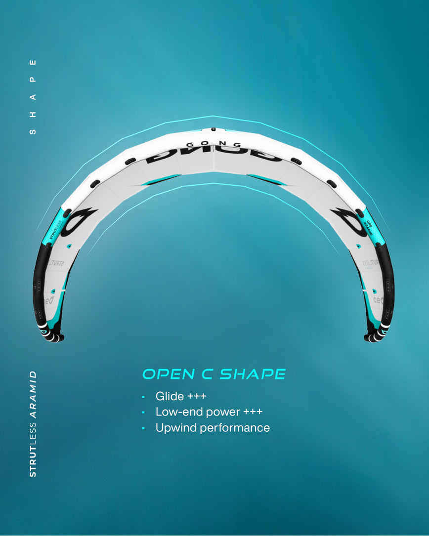 GONG | Kite Strutless Aramid Team Series