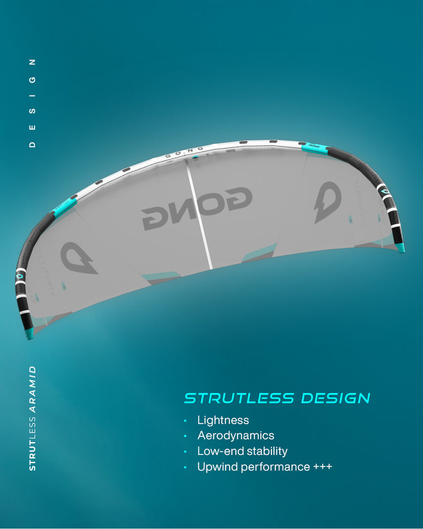 GONG | Kite Strutless Aramid Team Series