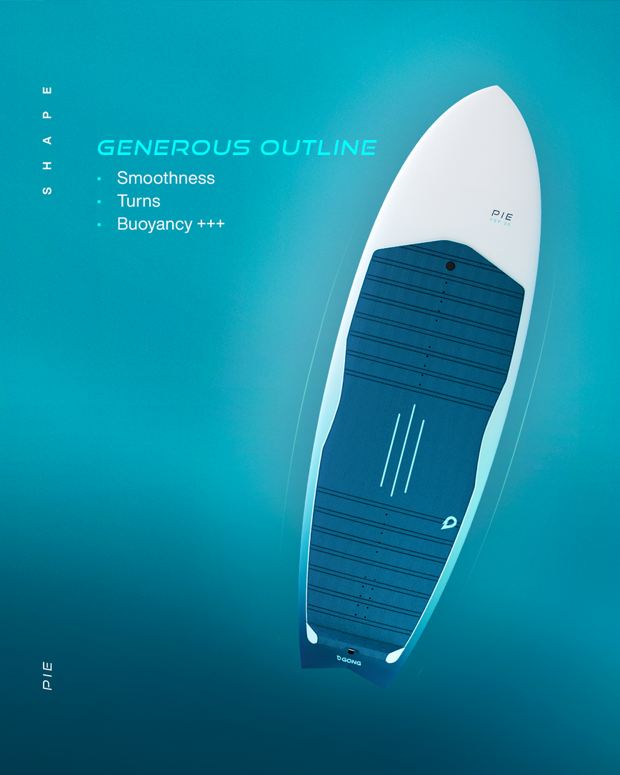 GONG | Kiteboard Pie FSP 2X