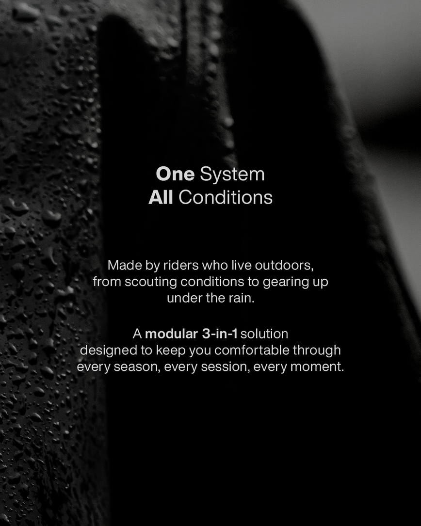 GONG | Wear Unisex Raincoat Combo Outerwear