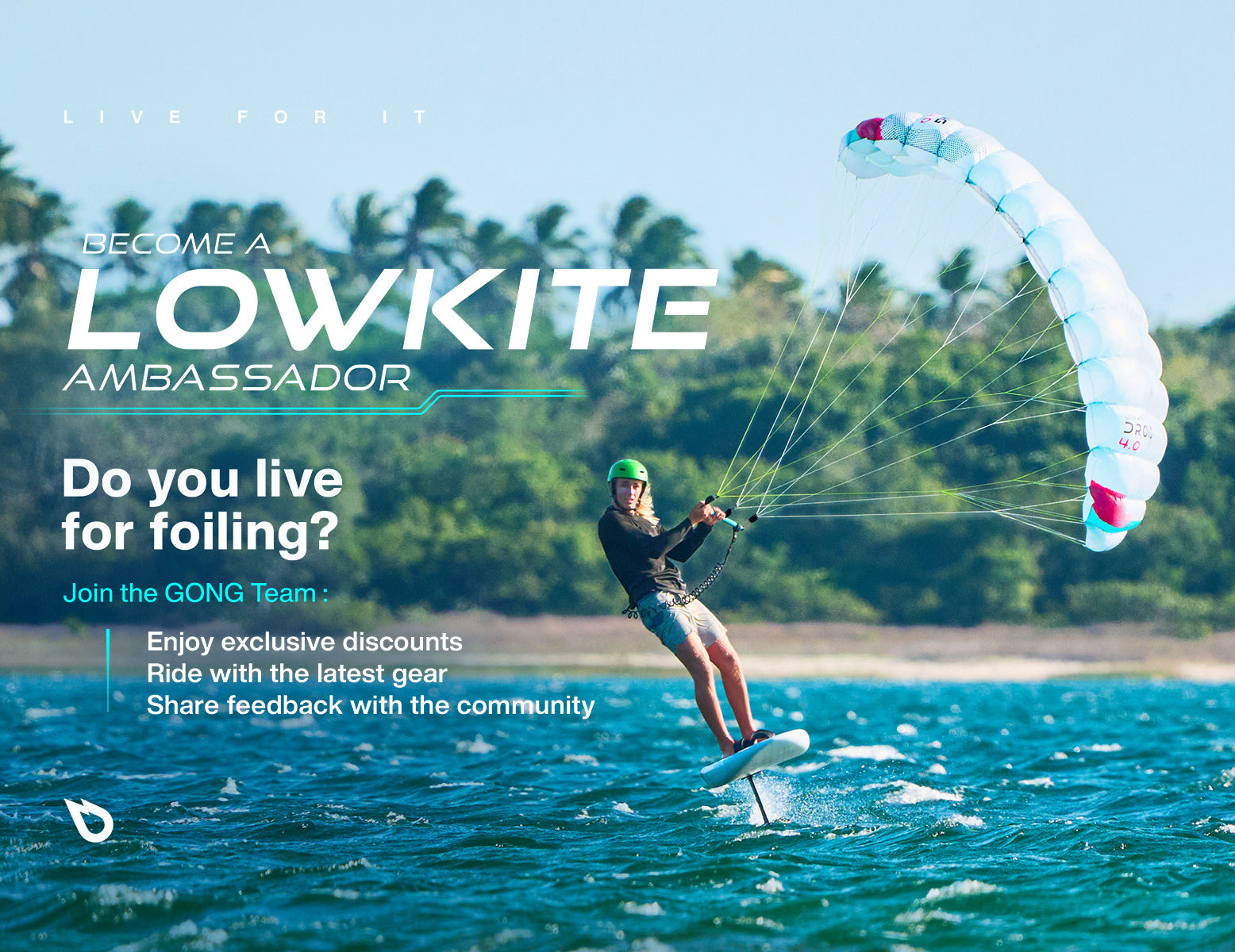 TEAM NEWS : DEVENEZ AMBASSADEUR GONG POUR LE LOWKITE !