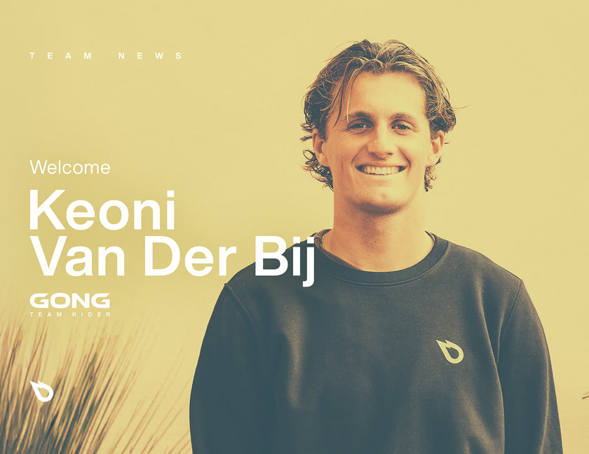 TEAM NEWS : LE SURFEUR ET SURF FOILER KEONI VAN DER BIJ REJOINT LE TEAM !