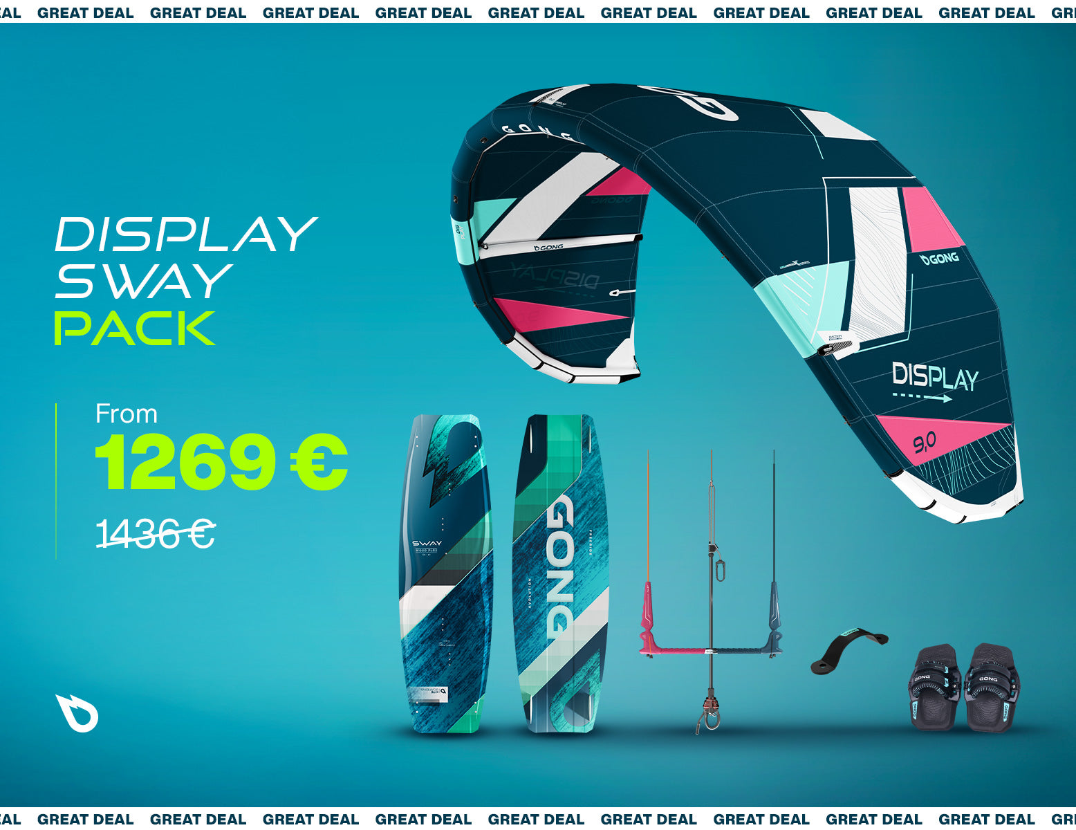 GREAT DEAL : PACK KITE PRÊT À NAVIGUER À PARTIR DE 1299 EUR !