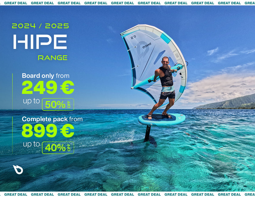 GREAT DEAL : PACKS ET WING BOARDS GONFLABLES EN PROMOTION !