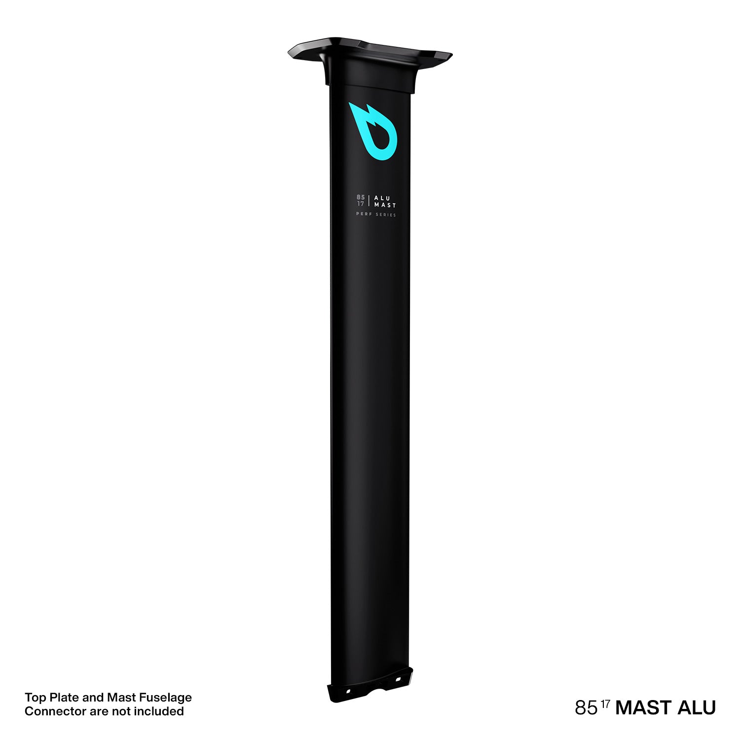 Foil Aluminium Mast 85cm 17mm + Top Plate + Mast Connector Occasion 11031