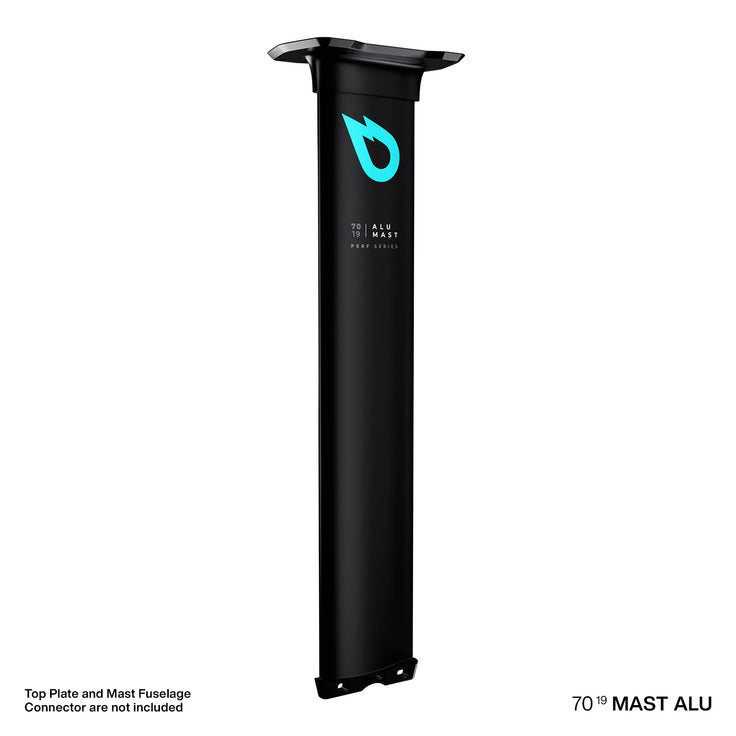 Foil Alu Mast 70cm V3 19mm + Top Plate + Mast Connector Second Hand 10311