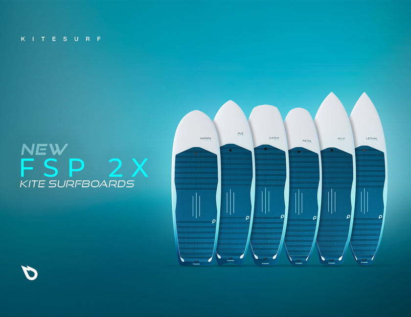 GEAR: THE NEW FSP 2X KITE SURFBOARDS ARE ONLINE!
