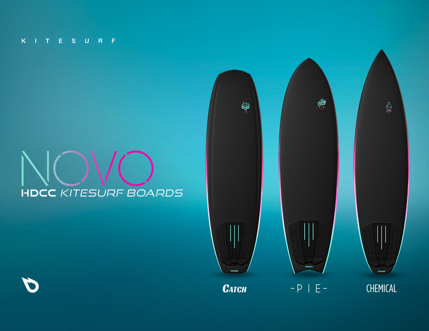GEAR: THE REVOLUTIONARY “NOVO” KITE SURFBOARDS!
