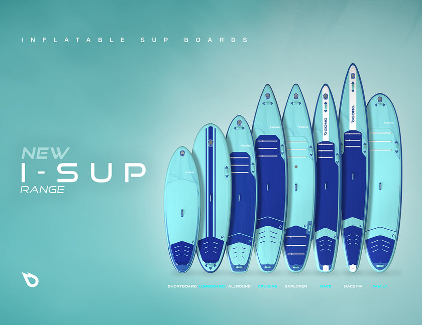 GEAR: THE 2025 RANGE OF I-SUP INFLATABLE STAND-UP PADDLE BOARDS!