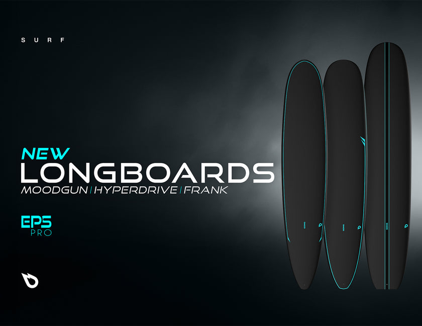 GEAR: NEW LONGBOARD SHAPES IN FULL CARBON TECHNOLOGY!