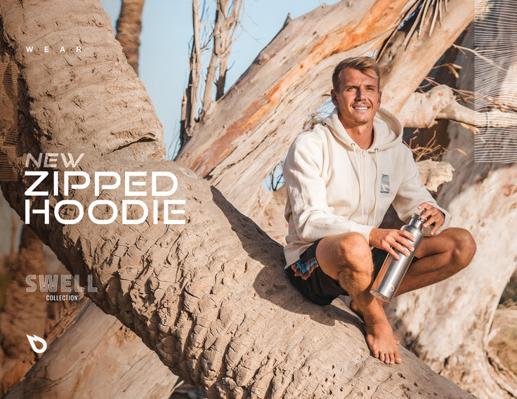 GEAR : L’ESSENTIEL SWEAT À CAPUCHE AVEC ZIP !