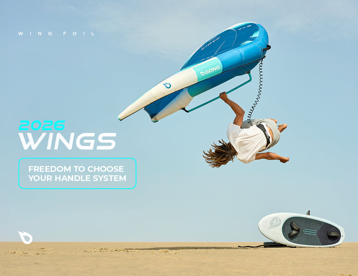 GEAR : WINGS 2026 NUES AVEC POIGNÉES/BOOM AU CHOIX