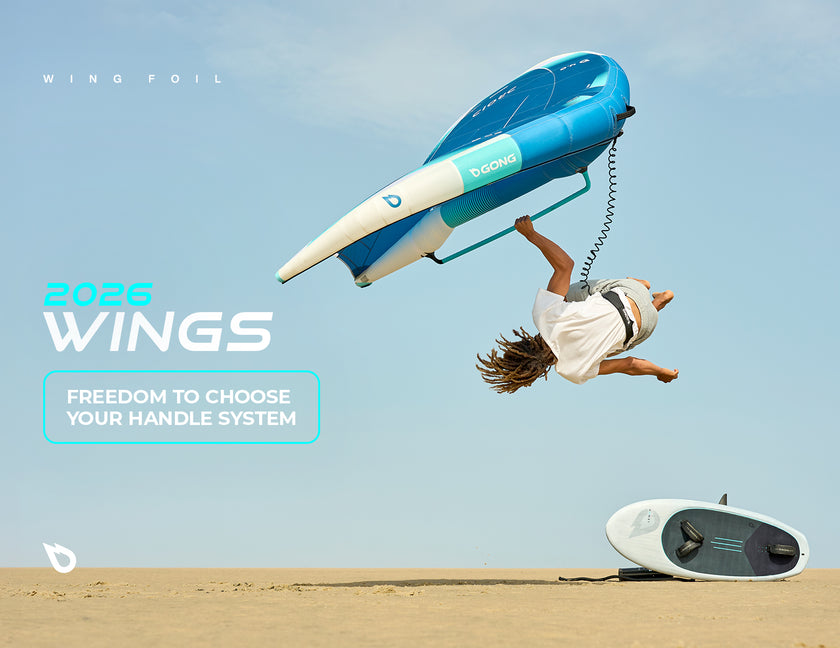 GEAR: 2026 WINGS WITH THE FREEDOM TO CHOOSE - HANDLES OR BOOM OF YOUR CHOICE