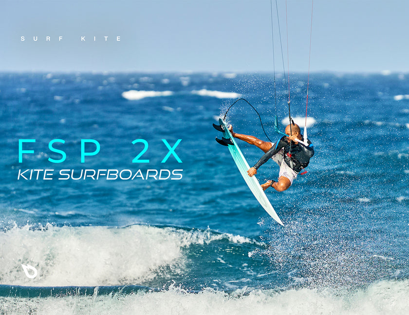 GEAR : LA GAMME SURF KITE FSP 2X EN ACTION !
