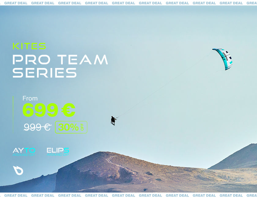 GREAT DEAL : PROMOTION DE 30% SUR LES KITES PRO TEAM SERIES !