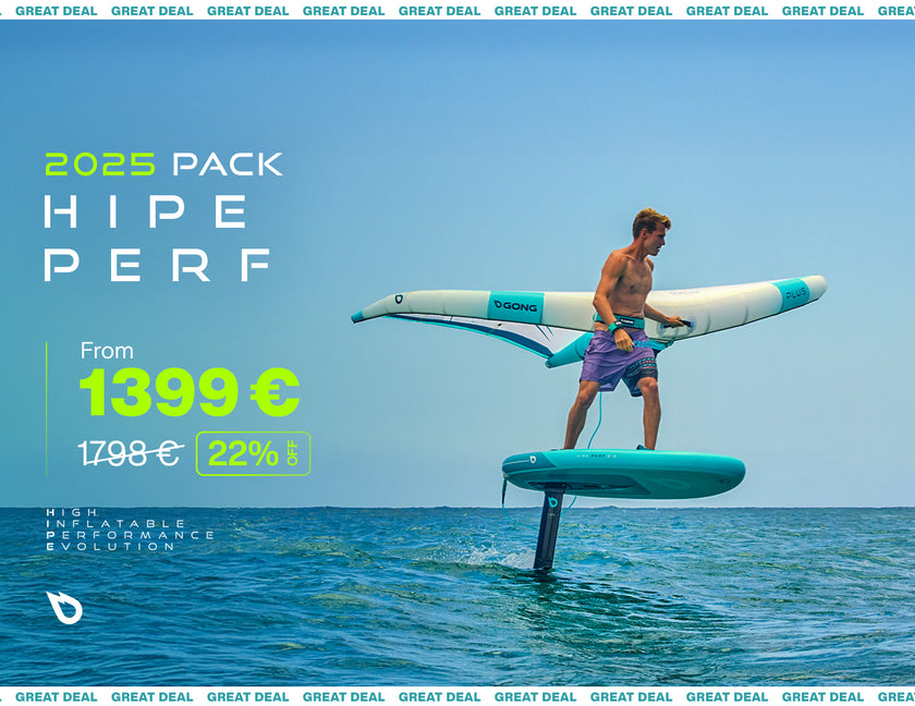 GREAT DEAL: THE EASY AND EVOLVING PACKAGE TO START WING FOIL!
