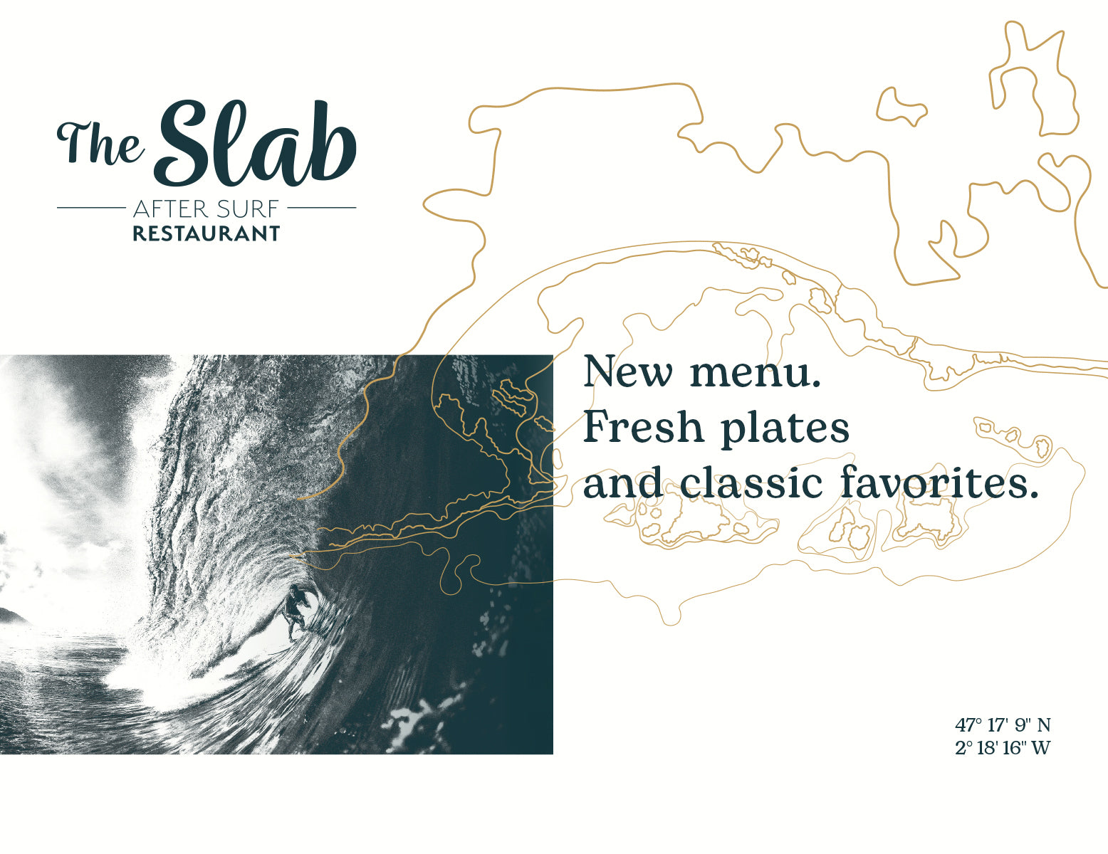 GONG SPACE CENTER: THE SLAB’S NEW MENU HAS ARRIVED!