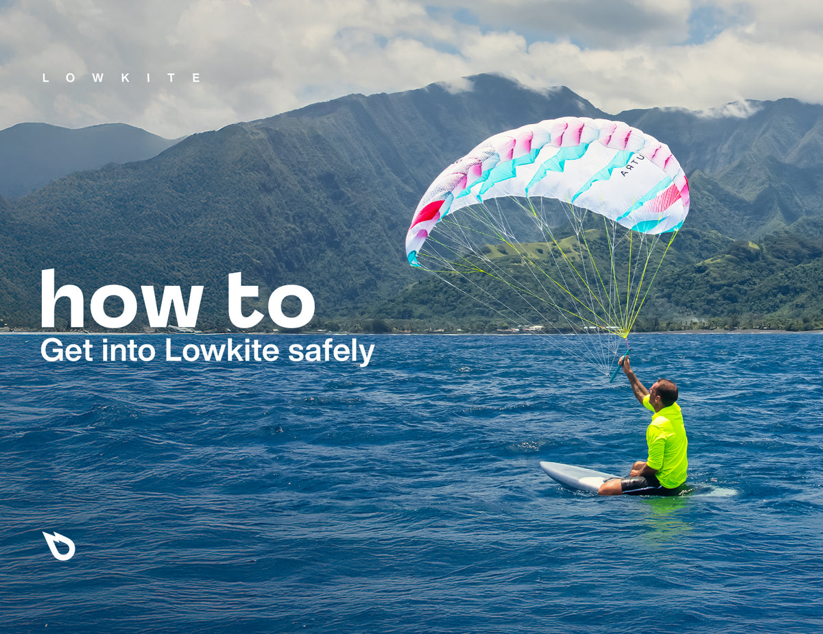 Get into lowkite safely