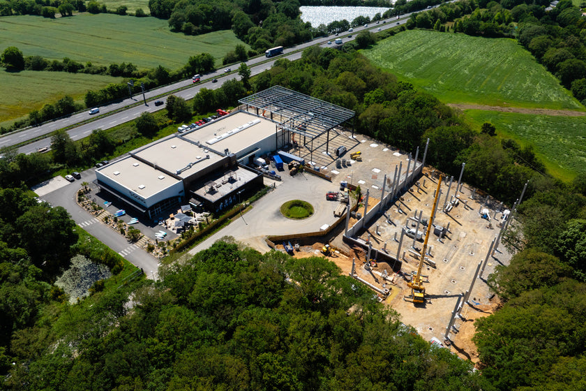 GONG SPACE CENTER : L’EXTENSION DU GONG SPACE CENTER SORT DE TERRE !