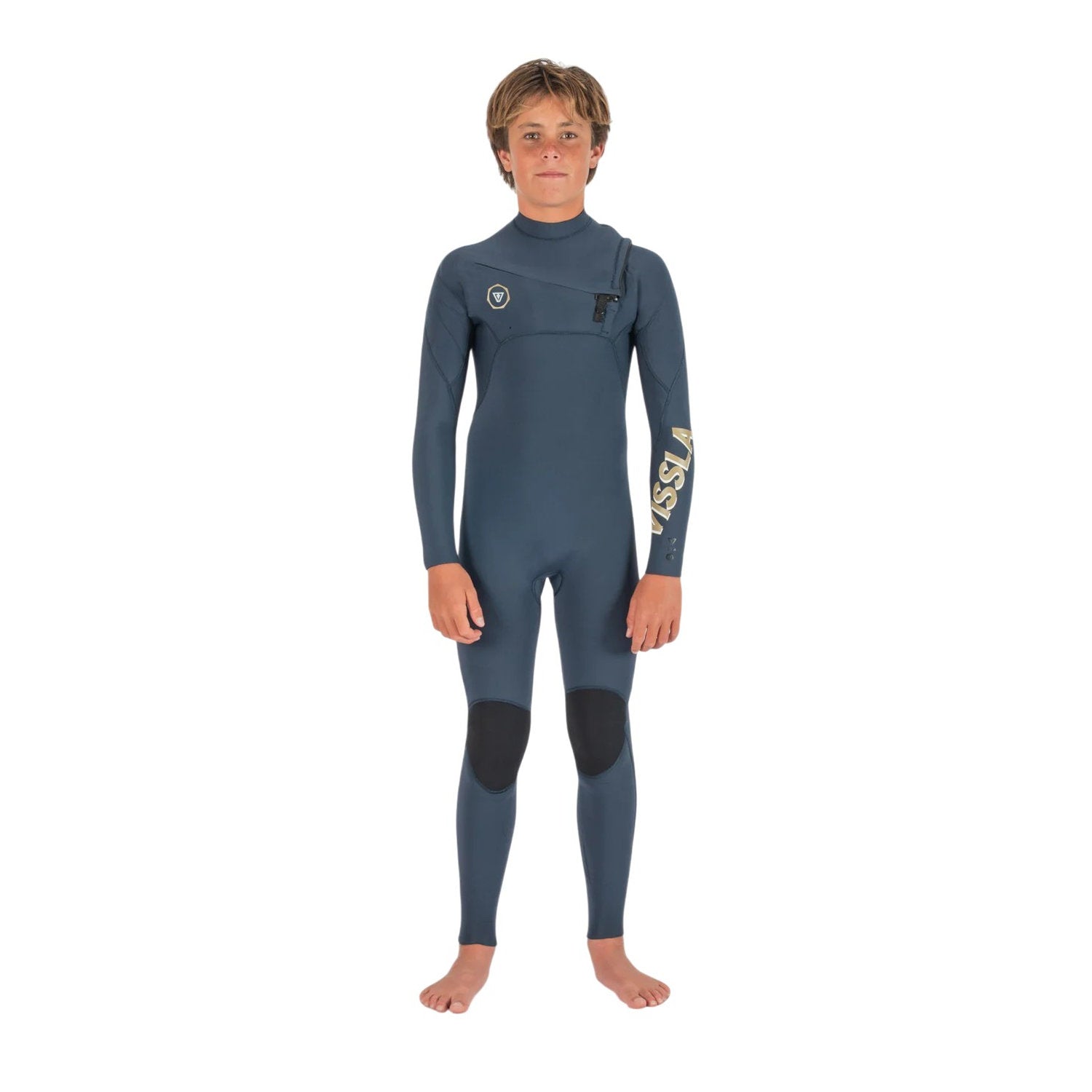 Vissla | Boys 7 Seas Chest Zip Full Wetsuit - 4/3 mm