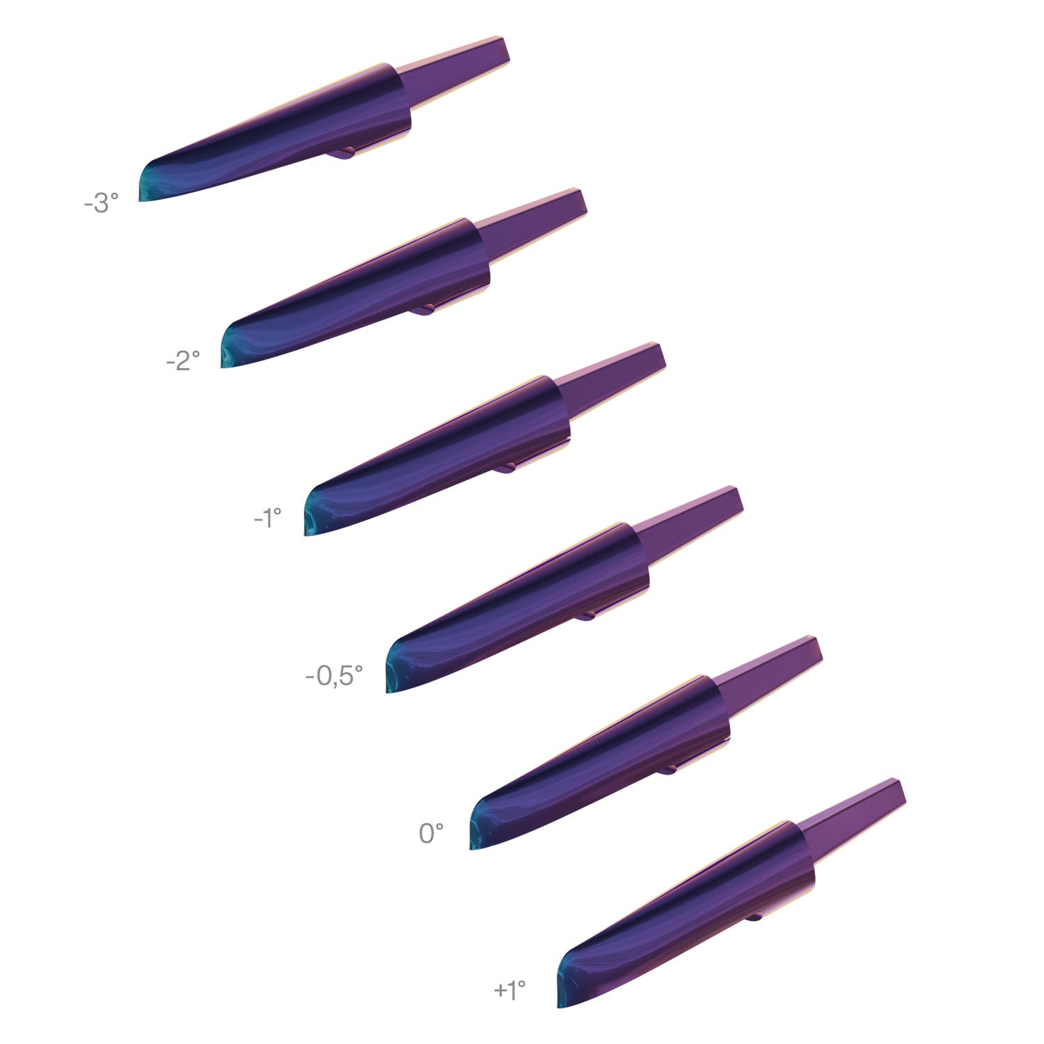 GONG | Pack Tail Wing Veloce Downwind V3 ATMO