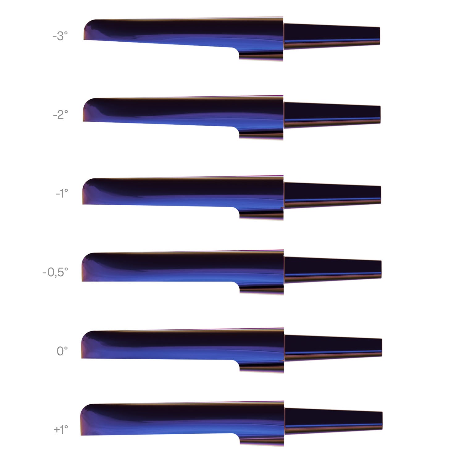 GONG | Pack Tail Wing Veloce Downwind V3 ATMO
