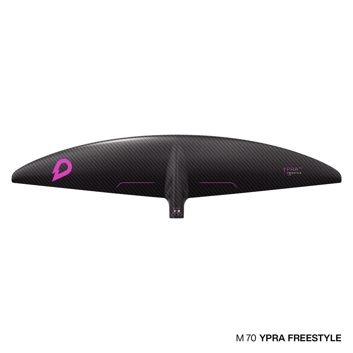 Foil Front Wing Ypra Freestyle Micro V3 Atmo - Pro Team Series - Carbon HM XXS / Black Occasion 15212