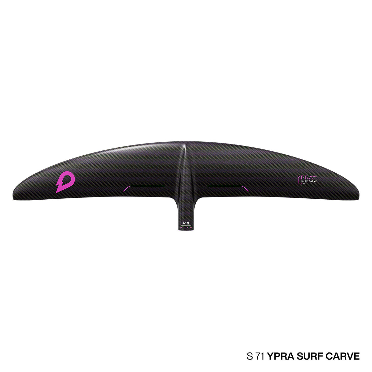 Foil Front Wing Ypra Surf Carve V3 Atmo - Pro Team Series - Carbon HM M / Black Occasion 15221
