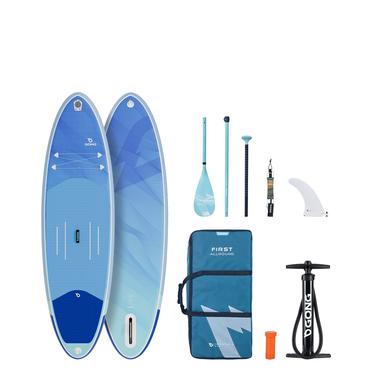 Pack SUP Inflatable First Allround - 8'0 Blue Second Choix 14554