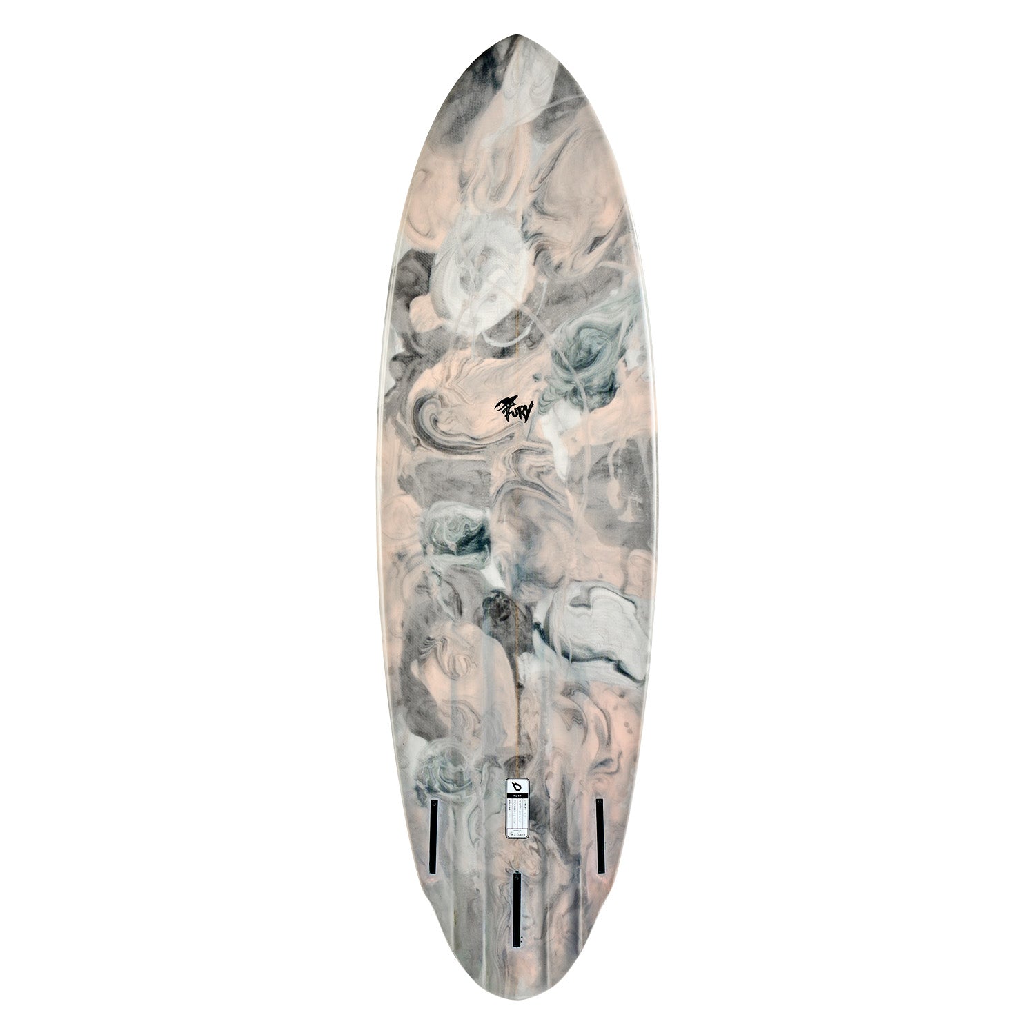 GONG | Factory Surf Fury PU 5'9 Pink Black & Grey