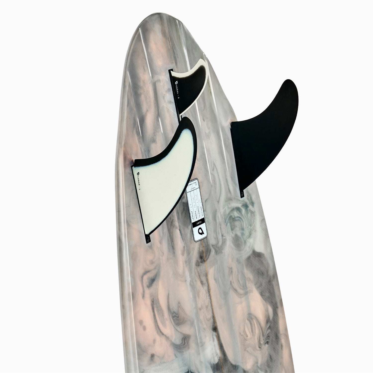GONG | Factory Surf Fury PU 5'9 Pink Black & Grey