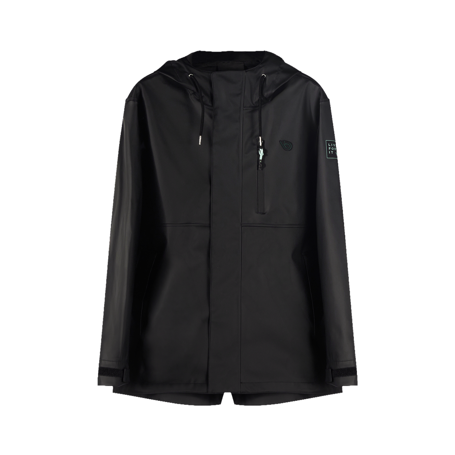 GONG | Veste Cirée Imperméable Combo Outerwear Unisexe